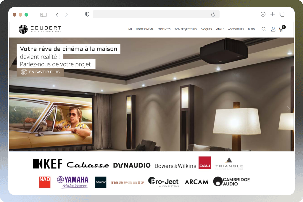 réalisation site web